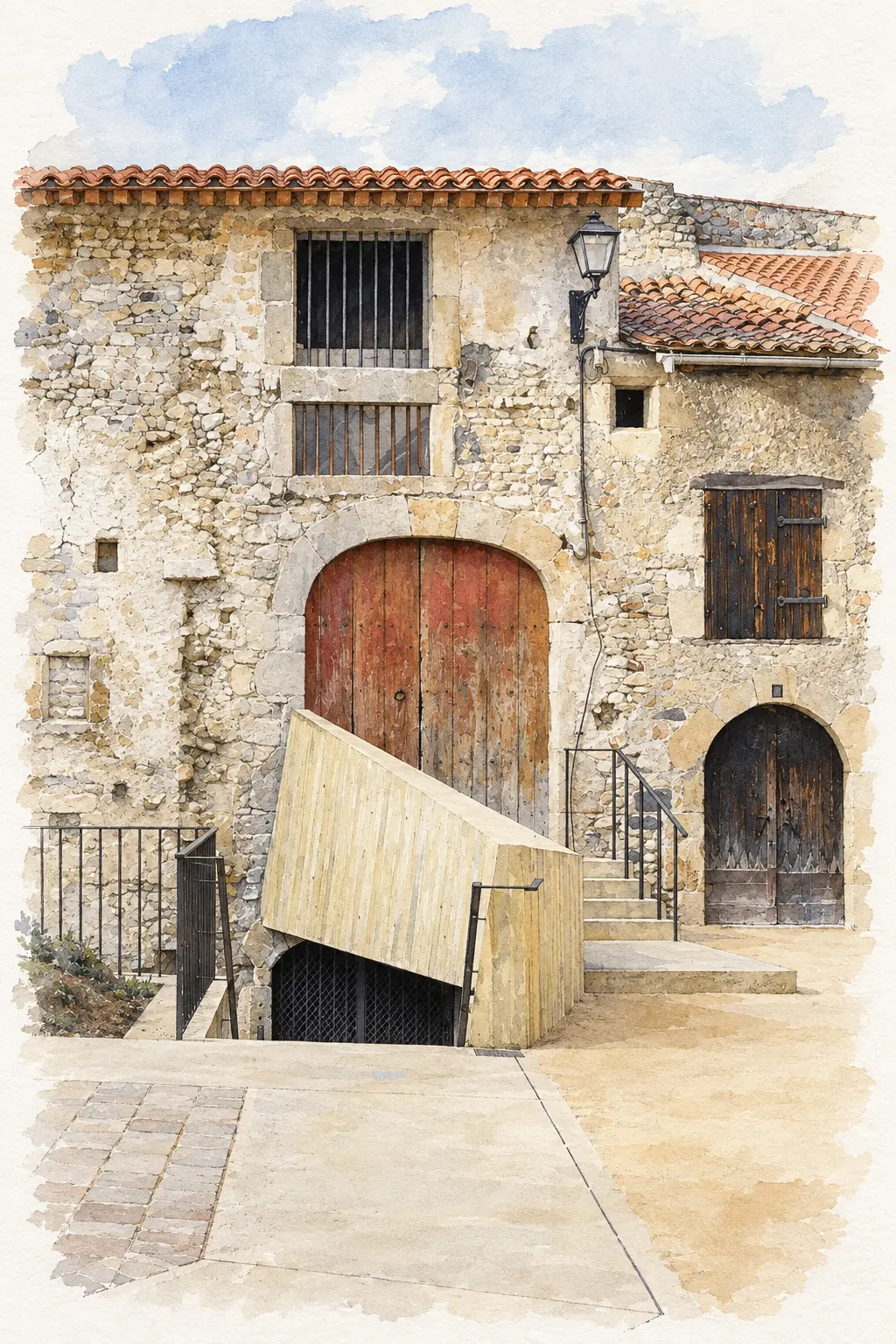 Réhabilitation du fort villageois de Plauzat